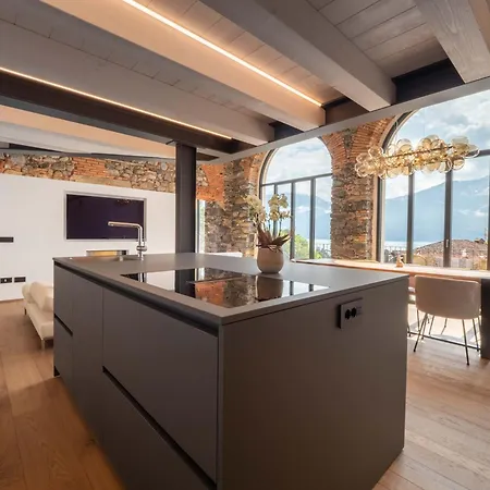 شقة Casa Giorgio Luxury With Stunning View ميناجيو